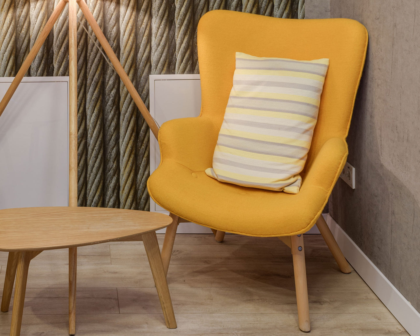 Modern Fabric Armchair