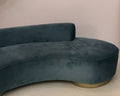 Armless Curved Sofa