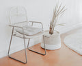 Armchair with Steel Frame