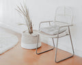 Armchair with Steel Frame